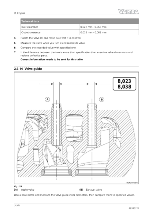 Valtra F75S 2D0, F85S 2D0, F95S 2D0, F105S 2D0 Tractors Repair Manual - Image 4