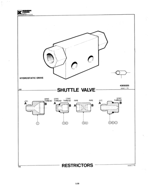 Koehring K440 Forwarders (SN 32001 -) Parts Catalog Manual - Image 3