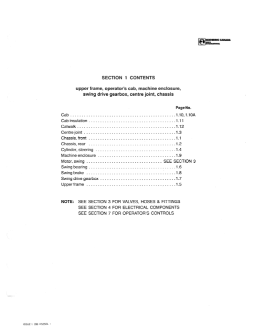 John Deere K525 Delimbers (SN 501501-) Parts Catalog Manual - 214-1619-1 - Image 3