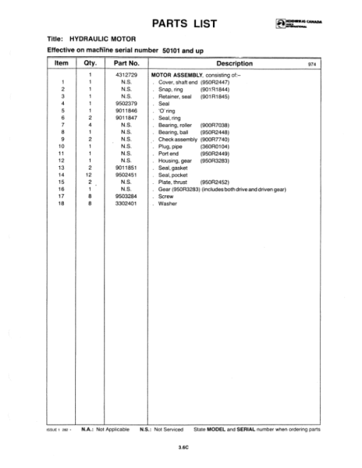 John Deere K525 Delimbers (SN 501501-) Parts Catalog Manual - 214-1619-1 - Image 4