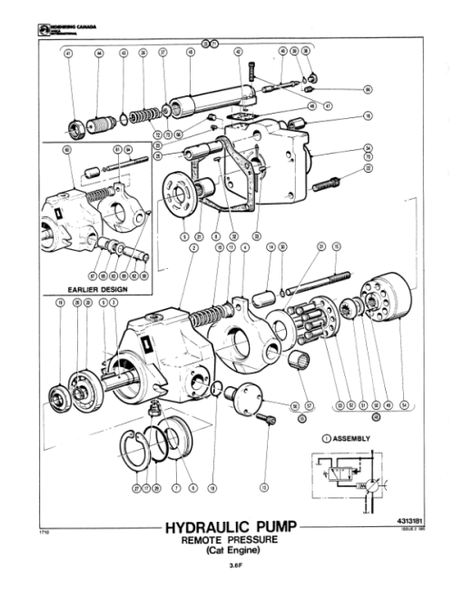 John Deere Koehring 630 Loaders (SN 52501-) Parts Catalog Manual - Image 2