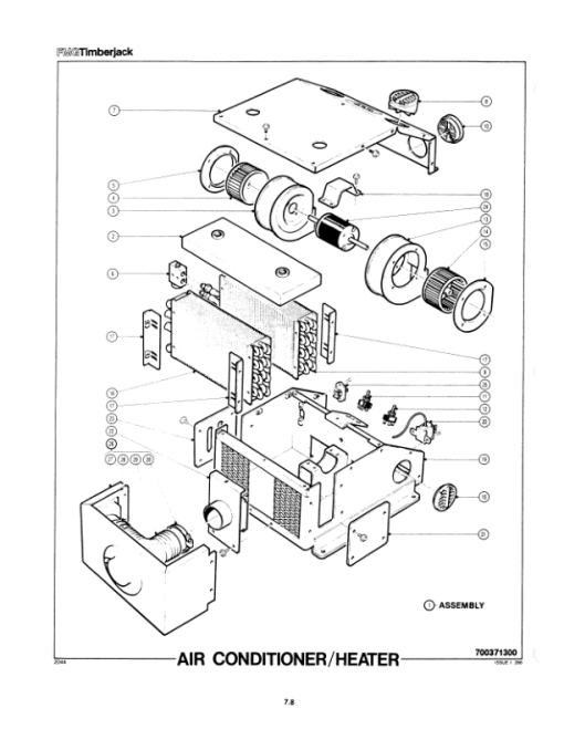 Timberjack 628 Tracked Feller Bunchers (SN CI9148 - & 52101-52178) Parts Catalog Manual - Image 4