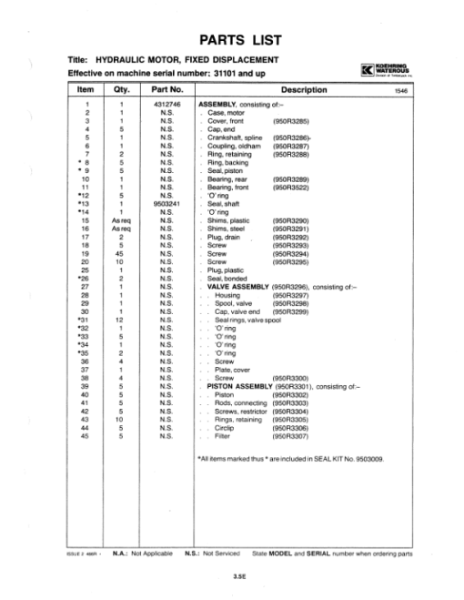 John Deere 440 Loaders (SN 31101-) Parts Catalog Manual - Image 2