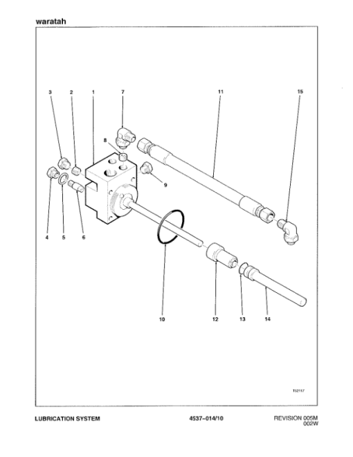 Waratah FL235 Harvesting Heads (SN 2145000) Parts Catalog Manual - Image 3