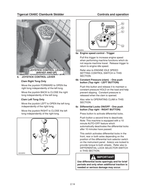 Tigercat C640C Skidder Repair Service Manual (6401601 – 6401999) - Image 5