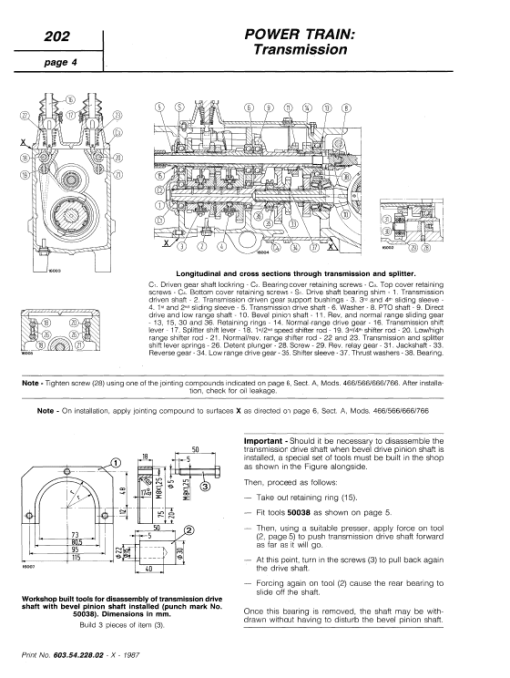 Fiat 55-66, 60-66, 65-66, 70-66, 80-66 Tractor Service Manual - Image 3