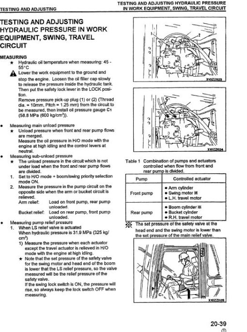 Komatsu PC200-6, PC200LC-6, PC210LC-6, PC220LC-6, PC250LC-6 Excavator Repair Manual (A82001 and Up) - Image 3