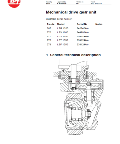 Repair Manual, Service Manual, Workshop Manual