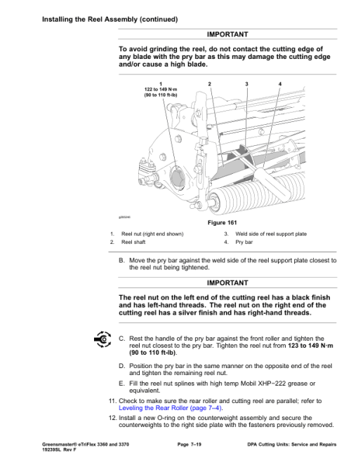 Toro Greensmaster 3360, 3370 eTriFlex (Models 04580, 04590) Service Repair Manual - Image 3