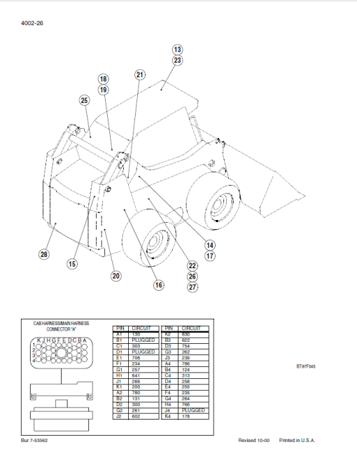 Case 85XT, 90XT, 95XT SkidSteer Service Repair Manual - Image 4