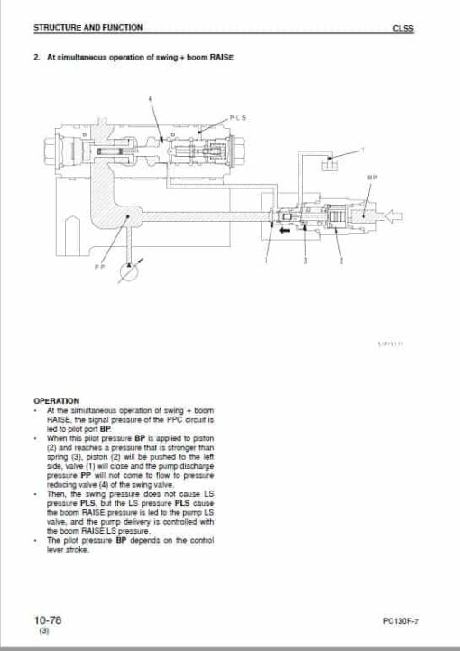 Komatsu PC130F-7 Excavator Repair Service Manual - Image 3