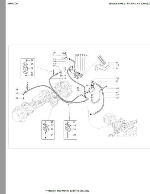 Gehl 480 Wheel Steer Loader Repair Service Manual - Image 3