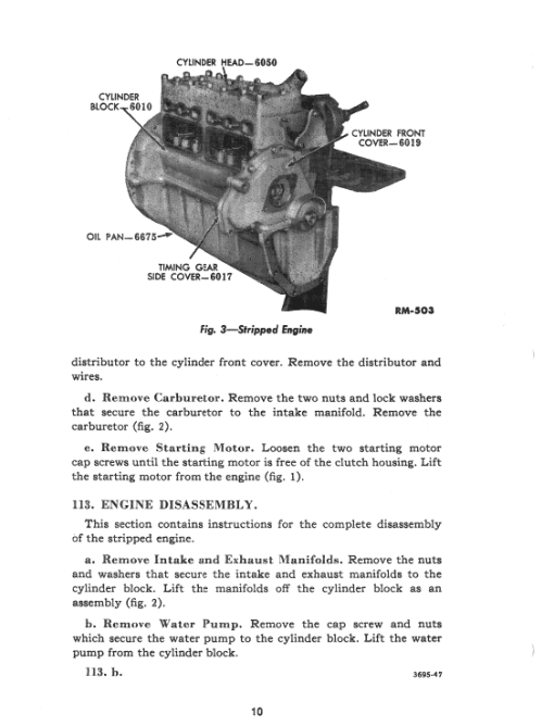 Ford 2N, 8N, 9N Tractor Service Manual - Image 3