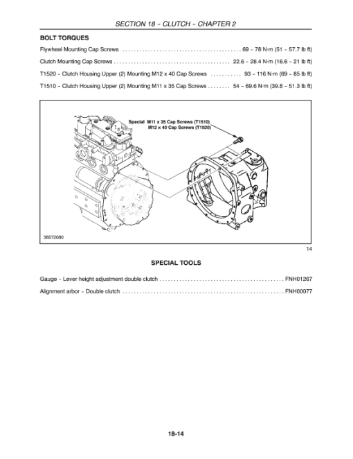 New Holland T1510, T1520 Tractor Service Manual - Image 3