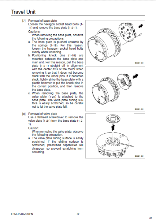 Sumitomo SH160-5 Hydraulic Excavator Repair Service Manual - Image 5