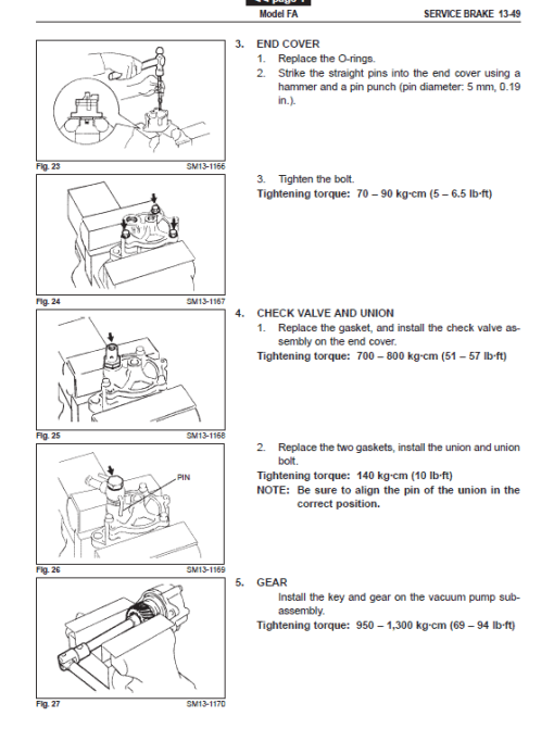 Hino Truck FA4J, FB4J Year 2001 Repair Manual (FA, FB) - Image 2