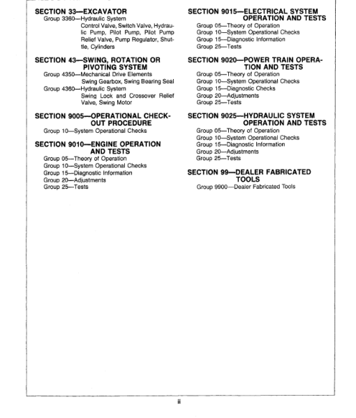 John Deere 70 Excavator Repair Technical Manual (TM1376) - Image 4