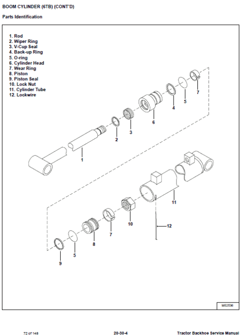 Bobcat 6TB, 7TB, 8TB Backhoe Tractor Service Manual - Image 2