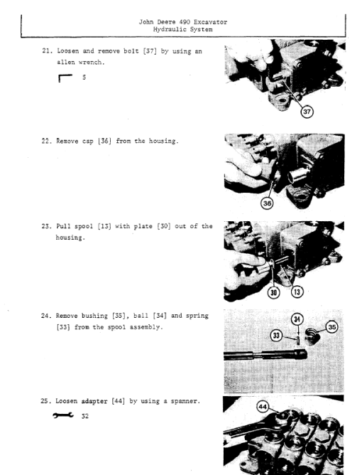 John Deere 490 Excavator Repair Technical Manual (TM1302) - Image 4