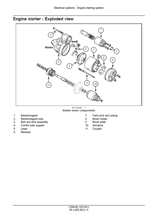 New Holland T4.75LP, T4.85LP, T4.95LP, T4.105LP Tractor Service Manual - Image 3