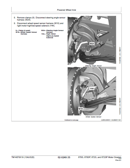 John Deere 670G, 670GP, 672G, 672GP Grader Technical Manual (S.N 680878 - 680877 ) - Image 3