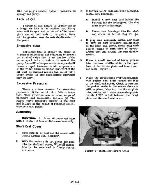 Case W14 Loader Service Manual - Image 3