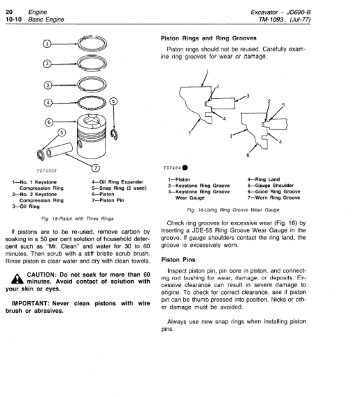 John Deere 690B Excavator Repair Technical Manual (TM1093) - Image 4