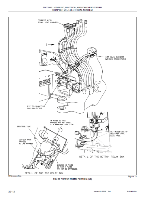 New Holland E50 Compact Excavator Service Manual - Image 3