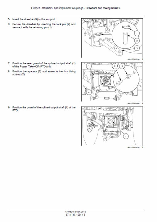 New Holland T4.90, T4.100, T4.110, T4.120 Tractor Service Manual - Image 3