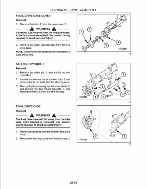 Case DX18E, DX22E, DX24E, DX25E Tractor Service Manual - Image 3