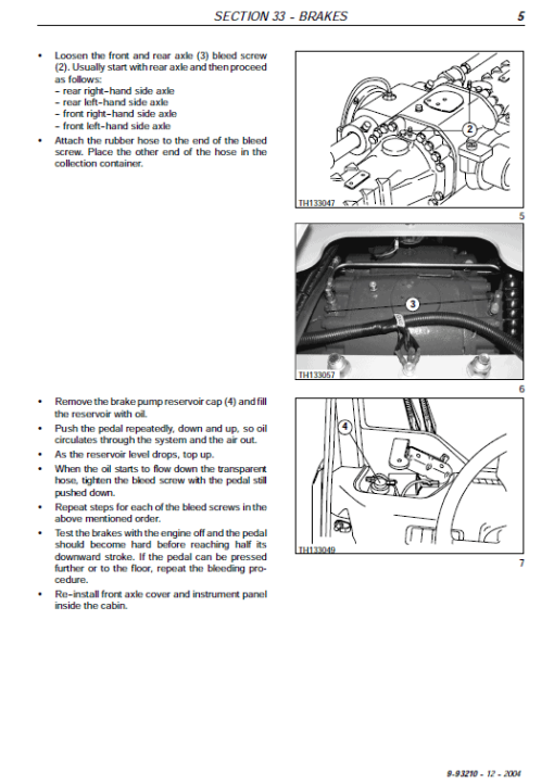 Case TX130-30 and TX130-33 Telescopic Handler Service Manual - Image 3