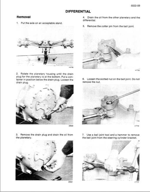 Case 584E, 585E, 586E Forklift Service Manual - Image 3