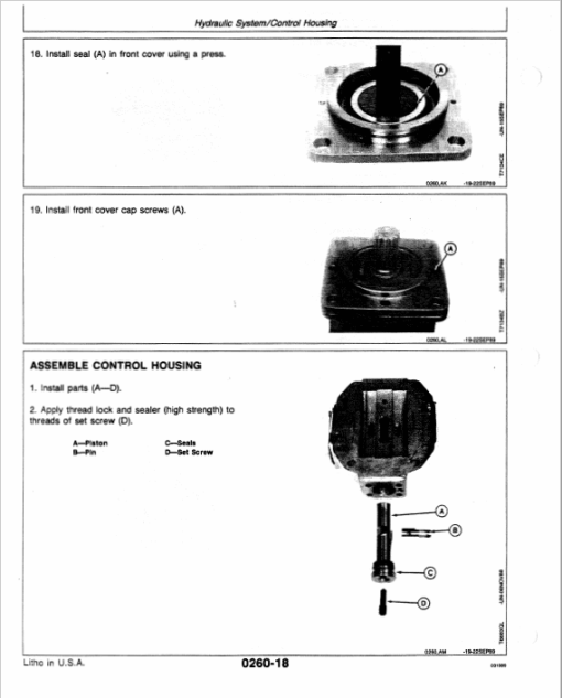 John Deere 690DR Excavator Repair Technical Manual (TMT124557) - Image 5