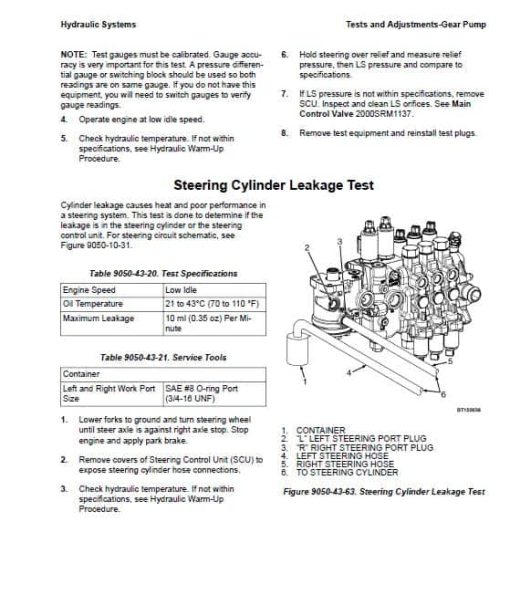 Hyster H2.0FT, H2.5FT, H3.0FT, H3.5FT Forklift Truck Repair Service Manual ( S.N L177) - Image 2