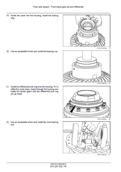 Case 586H, 588H Forklift Service Manual - Image 3