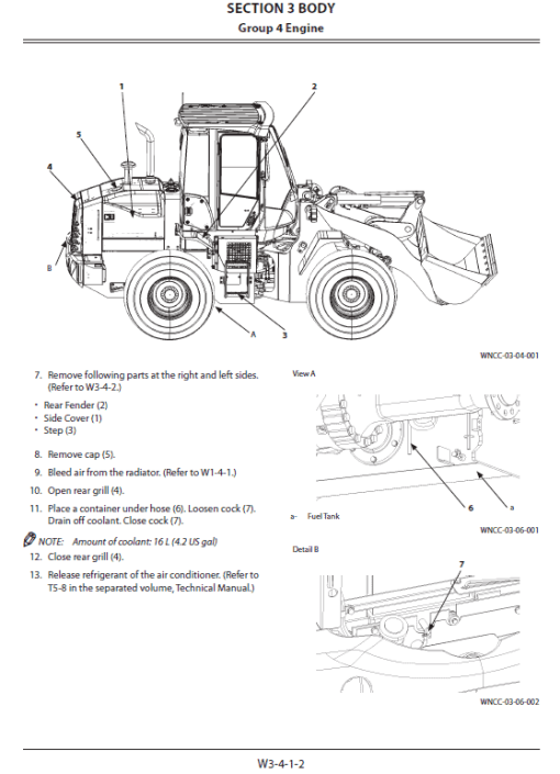 Hitachi ZW120-5B Wheel Loader Service Repair Manual - Image 3