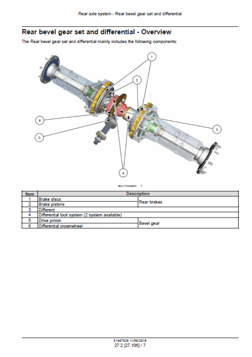 New Holland T5.100, T5.110, T5.120 Electro Command Tractor Service Manual - Image 3