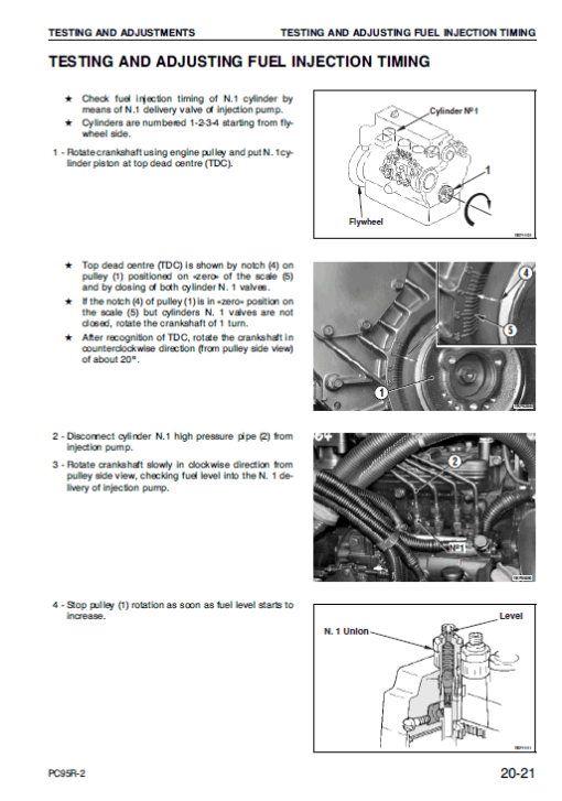 Komatsu PC95R-2 Excavator Service Manual - Image 4