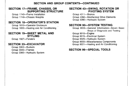 John Deere 890A Excavator Repair Technical Manual (TM1263) - Image 4