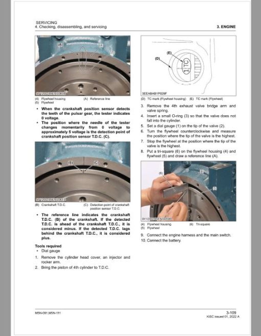 Kubota M5N-091, M5N-111 Tractor Workshop Service Repair Manual - Image 3