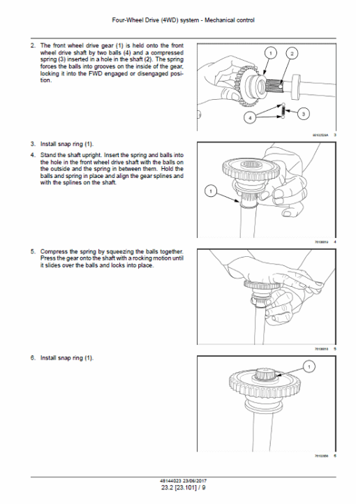 Case  Farmall 30C, 35C, 40C Tractor Service Manual - Image 3