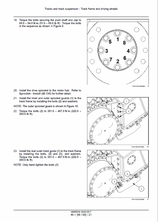 New Holland D125C Tier 2 Crawler Dozer Service Manual - Image 3