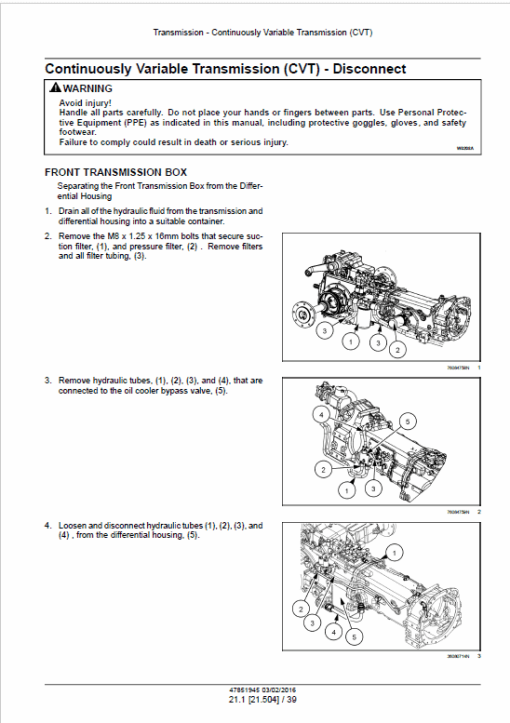 Case Farmall 45C, 55C Tractor Service Manual - Image 3