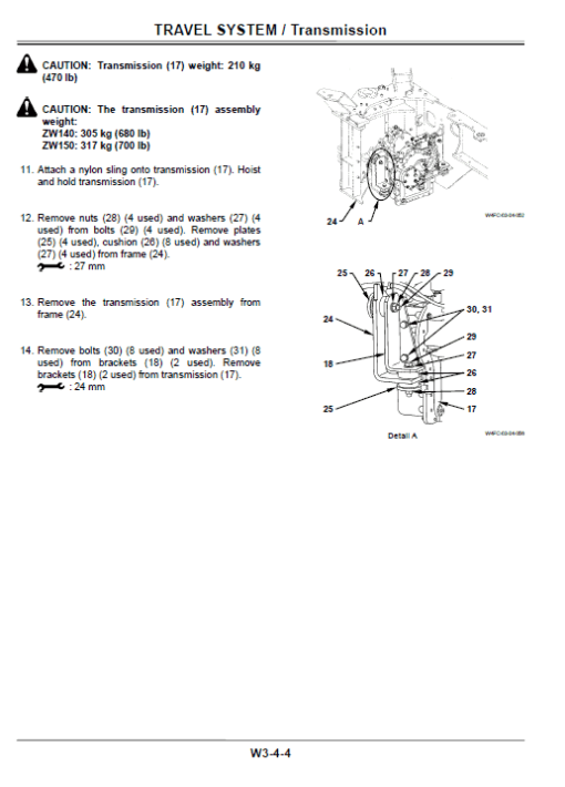 Hitachi ZW140, ZW150 Wheel Loader Service Repair Manual - Image 3