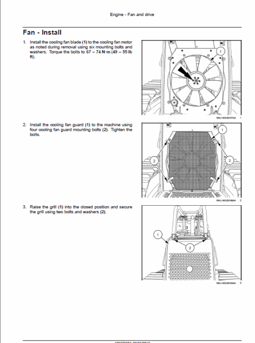 New Holland D180C Crawler Dozer Service Manual - Image 3