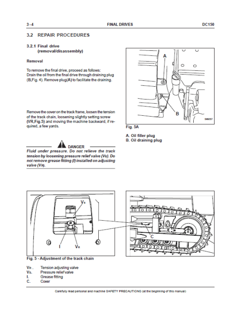 New Holland DC150 Crawler Dozer Service Manual - Image 3