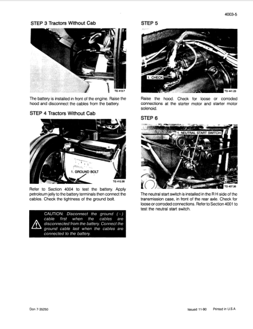 Case 2120, 2130, 2140, 2150 Tractor Service Manual - Image 3