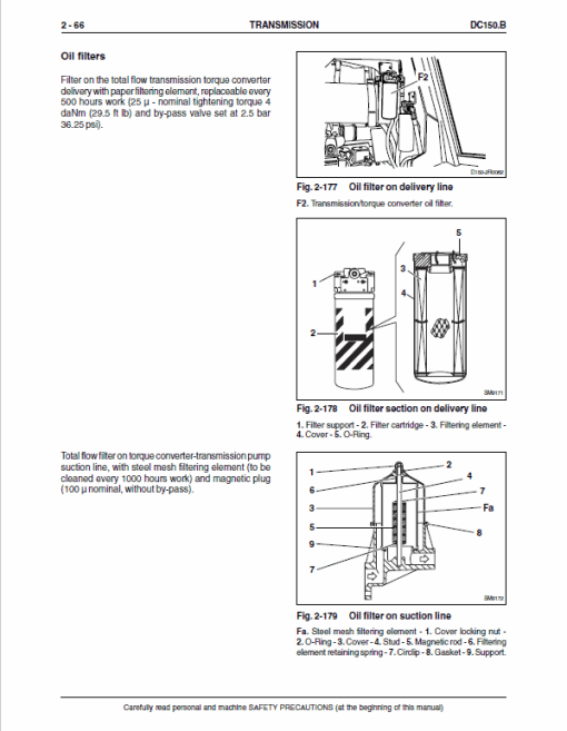 New Holland DC150.B Tier 2 Crawler Dozer Service Manual - Image 3