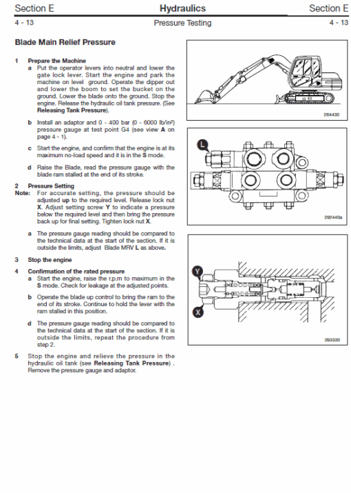 JCB JS70 Tracked Excavator Service Manual - Image 5