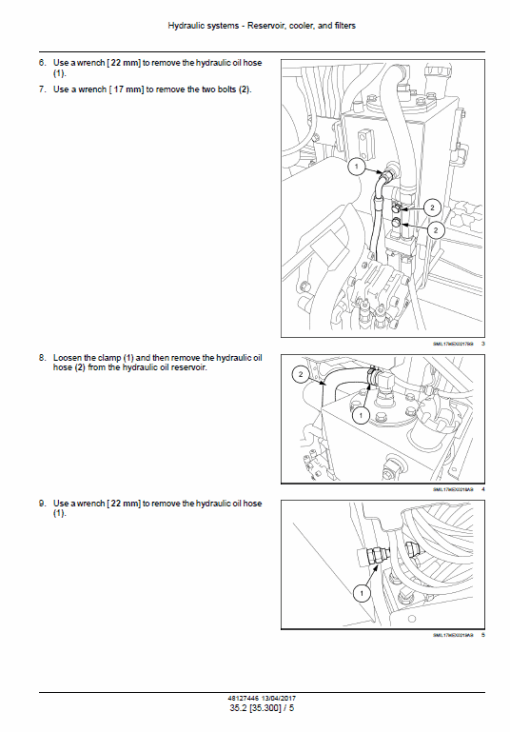 New Holland E17C Mini Excavator Service Manual - Image 3